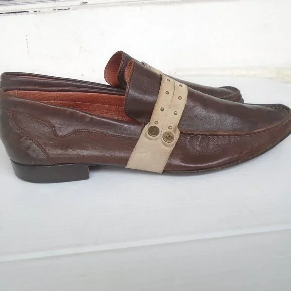 Just Cavalli | Shoes | Just Cavalli Mens Leather Pointed  display picture 3